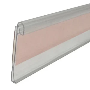Factory Pasted Transparent PVC Self Adhesive Food Grade Eco Friendly ZT 14 1000mm Shelf Price Tag Tape Data Label