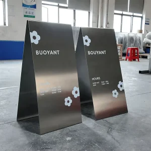Factory Pavement Signs 92x61cm Store Shop Front Sign Board Outdoor Advertising A Frame Sidewalk Sign