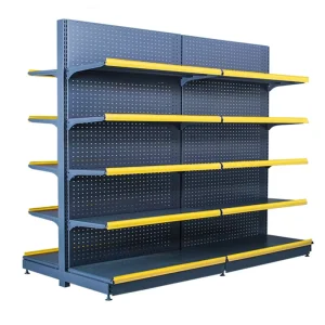 Factory Price China Gondola Shop Display Shelving Supermarket Shelves Store Shelves Gondolas Shelves Retail Wall Shelving
