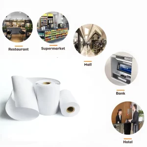 Factory Price POS Cash Register Paper Cashier Till Rolls 57x50mm POS Thermal Paper