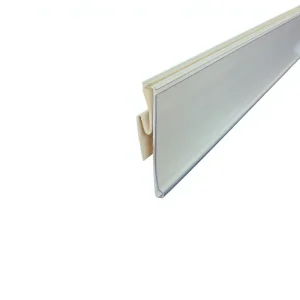 Factory Price Plastic Label Holder Self Adhesive Clear Heavy Duty for Grocery Store Warehouse Rack Sign