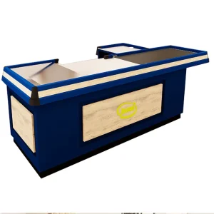 Factory Price Retail Supermarket Cashier Store Cashier Desk Checkout Counter for Sale