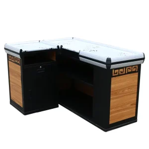 Factory Price Retail Supermarket Cashier Store Cashier Desk Checkout Counter for Sale