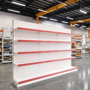 Factory Price Supermarket Metal Store Shelving Customized Steel Frame Grocery Display Rack Shelf for Shop