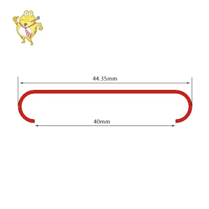 Factory Supermarket Shelf Price Label Holder Display Tag Holder Clear PVC Plastic Clip Strip