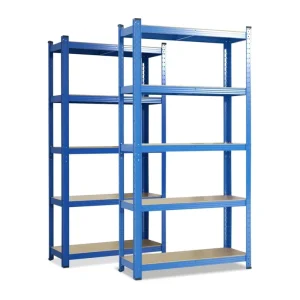 Factory Supply 5 Tiers Steel Boltless Shelves Multifunctional Display Racks Storage Rack