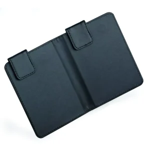 Factory Supply Hotel PU Leather Cashier Clip PU Hotel Menu Holder Leather Checkout Book Ticket Holder