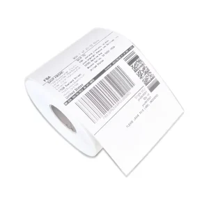 Factory Supply Thermal Printer Adhesive Sticker Heat Sensitive Barcode Label for Supermarket and Grocery Promotion