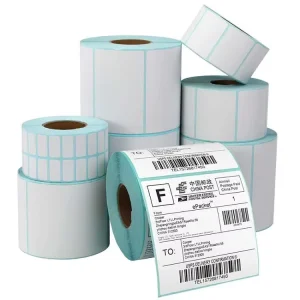 Factory Transfer Thermal Print Laser Label Roll PET PVC Barcode Blank Sticker For Shipping And Packaging OEM Available!