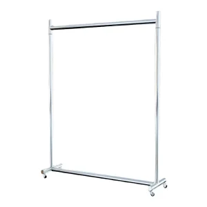 Factory direct Stainless Steel Belt Wheel Clothes Hat Display Stand Suitable for Clothing Stores