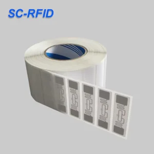 Factory in Stock 860-960MHz UHF RFID 21*73mm Label Tag for Logistics Tracking Long-Range Reading 6C for Retail