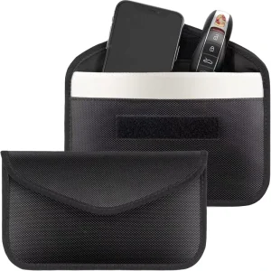 Faraday Cage Bag with RFID Protection Anti Theft & Anti Tracking for Laptops Tablets Phones Car Keys Waterproof