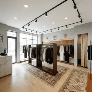 Fashion Clothing Shop Design Display Racks Middle East Style Display Furniture for Boutique Store