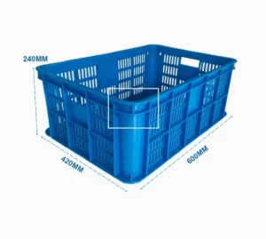 Fast Delivery Stacking Fruit Vegetable Baskets Plastic Crate