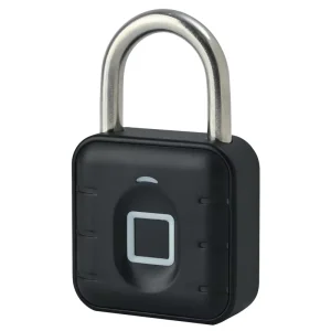 Fingerprint Smart Padlock Safety IP67 Waterproof Keyless Anti Theft Household Gym Locker