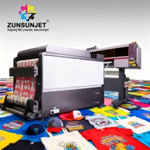 Flocking Gold Foil Craft F3 A1 60CM 3 Heads I3200 DTF Printer with Three Print Heads