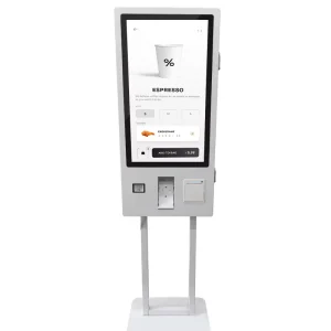 Floor Stand 24 27 32 43 Inch Touch Screen Restaurant Menu Ordering Kiosk Interactive Self Service Payment Kiosk