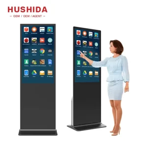 Floor Stand Interactive LCD Display Multi Touch Information Kiosk Advertising TV Player Wifi LCD Digital Signage