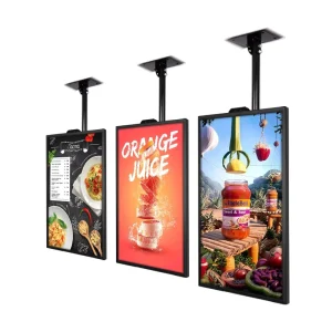Floor Standing 55 Inch Sunlight Readable Window LCD Display High Brightness Digital Signage 3000 Nits for Window Advertising
