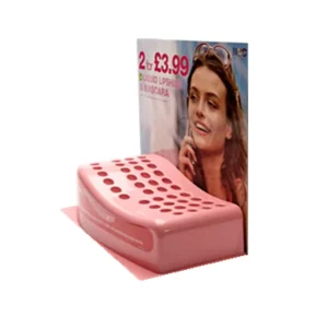 Foldable Eco Friendly POS Vacuum Formed Plastic Display Rack Custom Color Shape For Storefront Retail Sales Promotional Tool