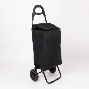 Foldable Elderly Shopping Cart Removable Bag Rolling Hand Truck Dolly with Wheels