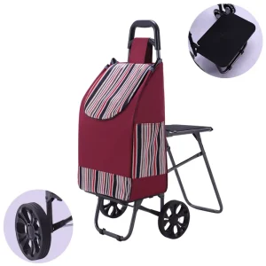 Foldable Shopping Trolley Bag Foldable Shopping Trolley Cart Bag for Grocery