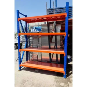 Foldable Warehouse Pallet Rack Storage Display Racks with Glass Barrister Shelves for Efficient Indoor Vintage Organization