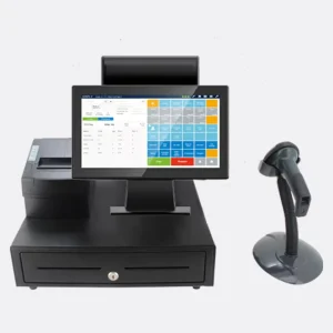 For 15.6 Inch 10 Point Touch Screen POS Cashier Machine for Supermarkets Restaurants CE CB FCC RoHS Certified