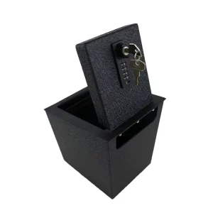 For Hyundai Tucson Truck Safes 4 Digit Combination Lock With Key Interior Accessories Kit Anti-theft Console Safe