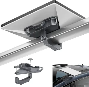 For Starlink Mini Roof Rack Mount Anti Theft Pole Tube Aircraft Aluminum Clamp On Mounting Kit for Roof RV Truck Camper Railing