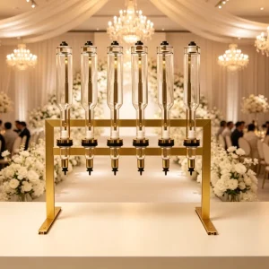 Fragrance Perfume Refillable Stick Set with Desktop Metal Stand Suitable for Wedding Party Perfume DIY for Perfume Store