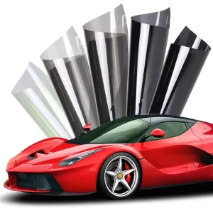 Free Sample 2 Ply Heat Insulation UV Rejection 99% Color Changing UV Proof PET Nano Ceramic Tint Film Self Healing for Car