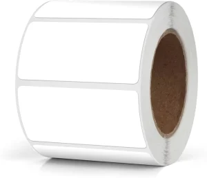Free Sample Adhesive Sticker Thermal Paper Heat Sensitive Barcode Label for Supermarket Use Customized Size & UV Printing