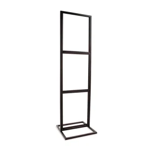 Free Standing 3 Tier Poster Stand Retail Sign Holder Tall Info Board Sign Stands