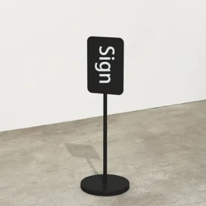 Free Standing Poster Display Floor Standing Retail Menu Sign Stand