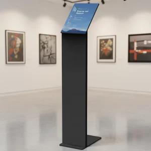 Freestanding Poster Display Stand Floor Display Sign Holder for Retail Store