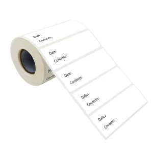 Freezer Refrigerator Food Label 3×1 Writable Date Sticker Blank Label Self-Adhesive Blank Marked Sticker for Kitchen Food Storage