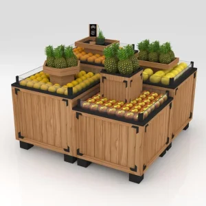 Fruit Bin Supermarket Fruit Table Supermarket Produce Promotion Table