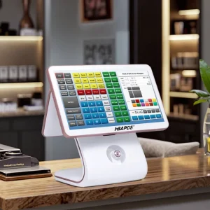Full Set Windows Cash Register for Restaurant Supermarket Cashier Computer All in One Wiindows Pos System