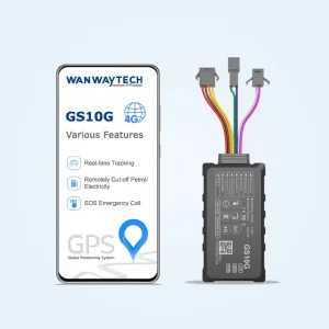 GS10G Mini 4G Anti Theft GPS Tracker Cloud Storage Real Time Tracking Android/iOS App Web 8 Line Expandable Sensors