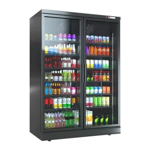 Glass Door Air Cooling Refrigeration Equipment for Supermarket Display Cooler
