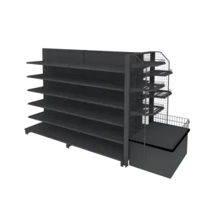 Gondola Shelving System Grocery Store Grid Shelf Used Display Units