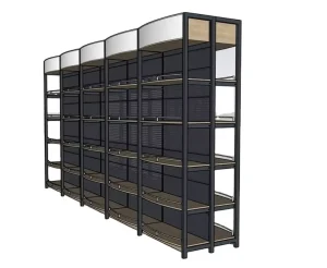 Gondola Shelving and Store Shelves Display Stands