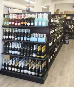 Gondola Shelving for Liquor Store