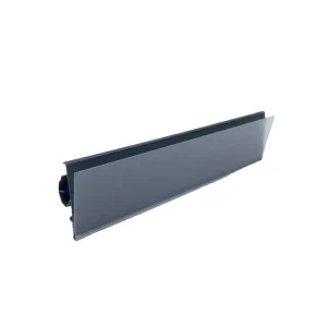 Grey Eco Friendly Food Grade Shelf Label Strips PVC Price Tags for Retail Stores Supermarkets & Shops
