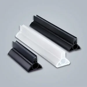 Grip Sign Holder with Adhesive Backing for Glass Supermarket Display Cases
