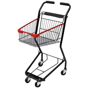 Grocery Cart Basket Logistics Direct Supermarket Trolley pink Shopping Mall Bearing Wheel Ktv Metal Shopping Household