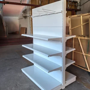 Grocery Shelves Supermarket Shelving for Snack Aisles Durable Supermarket Shelving for Heavy Loads