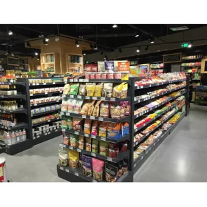 Grocery Shop Racks Supermarket Shelves Shopping Shelving Steel Structure Shelf Display Rack
