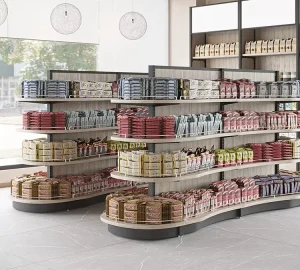 Grocery Store Display Racks Shelves for General Store Supermarket Shelf Gondola Shelving